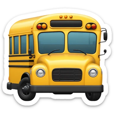 Make me an emoji of a small school us sticker