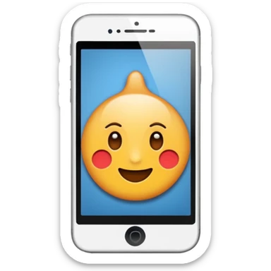 movil sin dibujo sticker