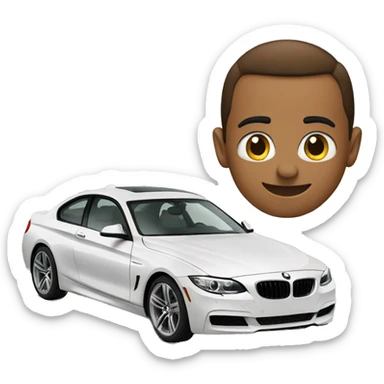 bmw car video sticker