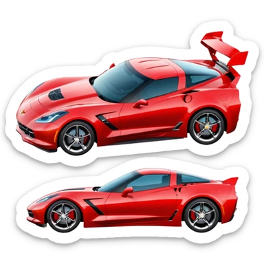 Corvette sticker