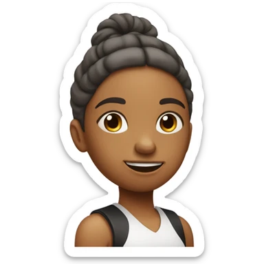 pilates girl who is sore who can barely walk and has to play kickball tomorrow sticker