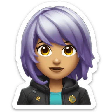 reyna valorant riot games sticker