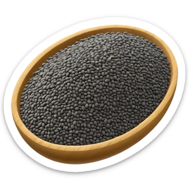 Semi di chia sparpagliati sticker