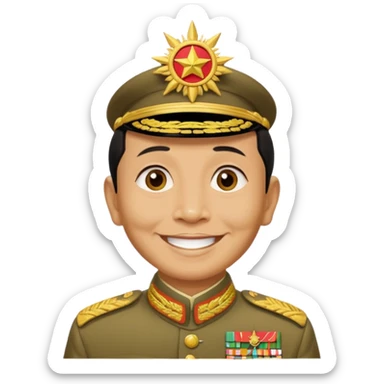 General  aung san pls no buy i emoji free sticker