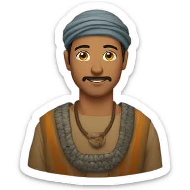 Berber sticker