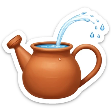 watering pot sticker