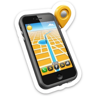 handheld gps sticker