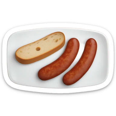 chorizo ​​with bread sticker