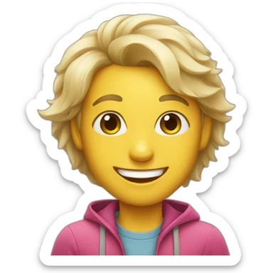 happy-designer sticker