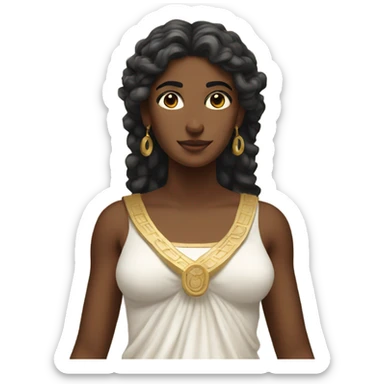 greek goddess sticker