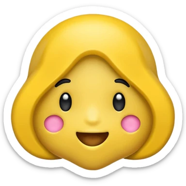 Eu quero criar um emoji de uma chupeta amarela   sticker