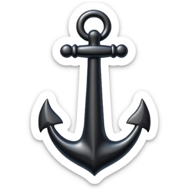 Je veux un emoji encre dans ce style là : ⚓ je veux qu’il représente l’amour sentimentale et attachant vers une personne plus discret le signe d’amour  sticker