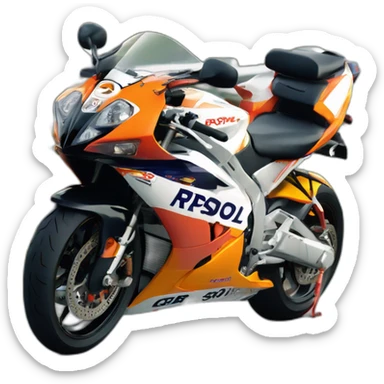 cbr 600 rr 2004 repsol sticker
