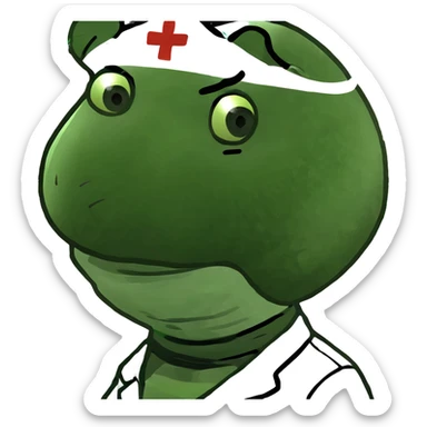 Nurse bae  sticker