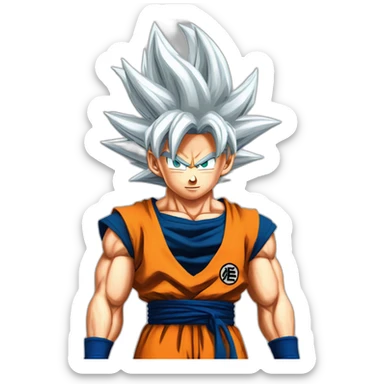 Super saiyan Goku sticker