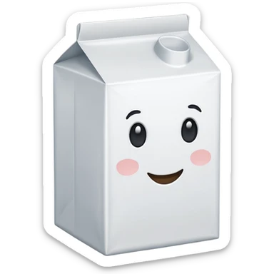 TINE milk carton sticker