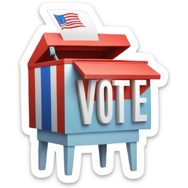 Vote sticker