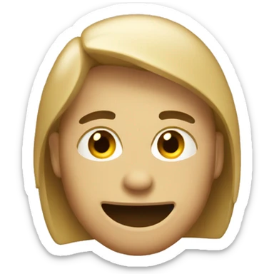 Beige Heat Emoj sticker