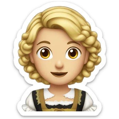 Dirndl sticker
