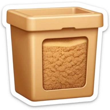 box of breadcrumb powder sticker