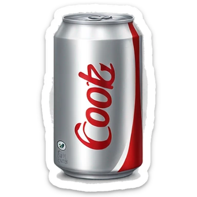 Diet Coke can  sticker