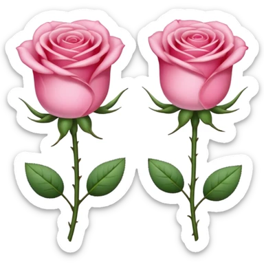 crée moi deux épingle à nourrice de couleur rose  sticker