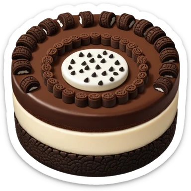 Chocolate Cheesecake Oreo sticker