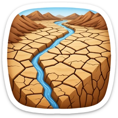 create river drought emojis sticker