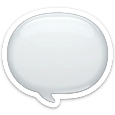 conversation bubble sticker