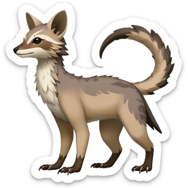 Modern Vernid-Trico-species by LiLaiRa full body sticker