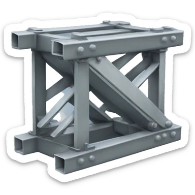 Steel girder sticker