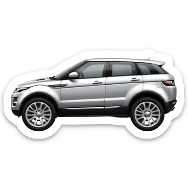 Range Rover Evoque best view  sticker