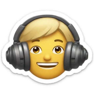 Écouter de la musique sticker