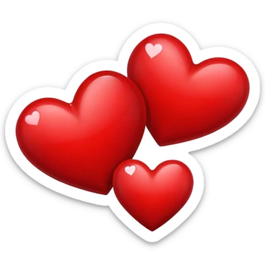 Hearts aesthetic  sticker