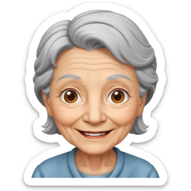 Old Lady sticker