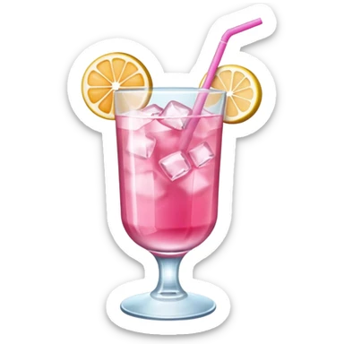 pink drink from star bucks sticker