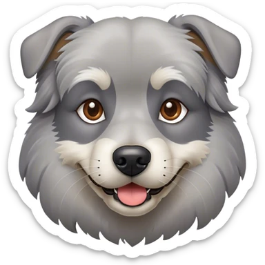 Retirement dog  sticker