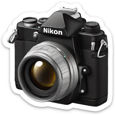 nikon fm2 sticker
