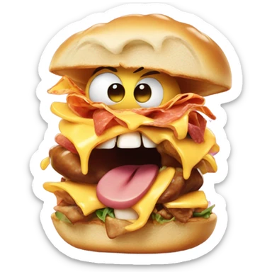 Super eater sticker