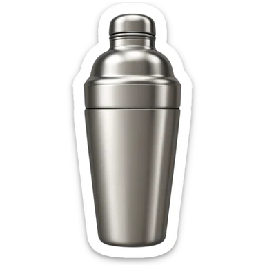 cocktail shaker sticker