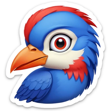 Personnage zazu dans le roi lion sticker