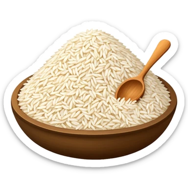 Riso basmati sticker