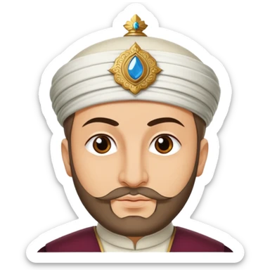 Fatih sultan mehmed sticker