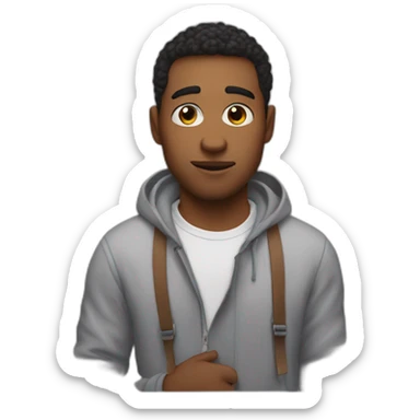 My boyfriend Gus sticker