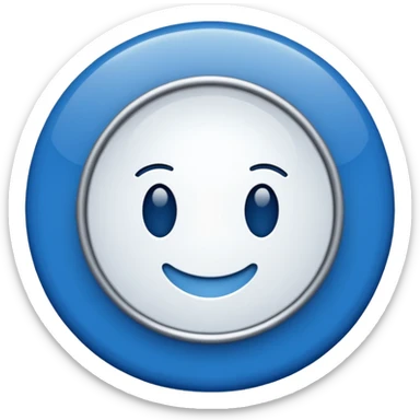 "Símbolo no formato de círculo, fundo sólido na cor azul oficial do Instagram (#0095F6), com um check branco nítido e alinhado no centro. Estilo minimalista, sem sombras, exatamente como o selo de verificação do Instagram." sticker