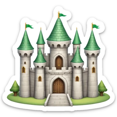 elf castle sticker