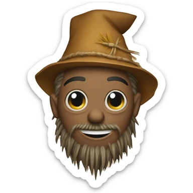 Scarecrow wizard of oz sticker