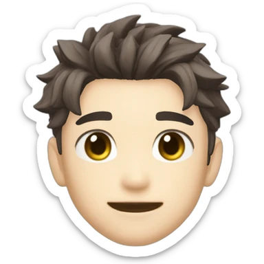 Genshin impact diluc sticker