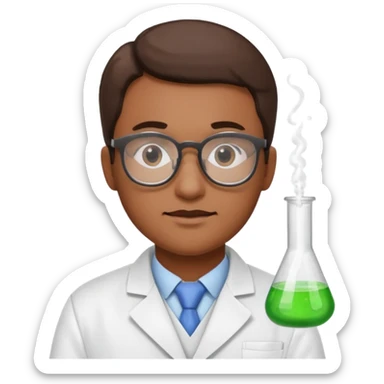 Chemist sticker