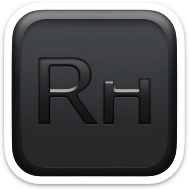 the word "RCH" in a square sticker